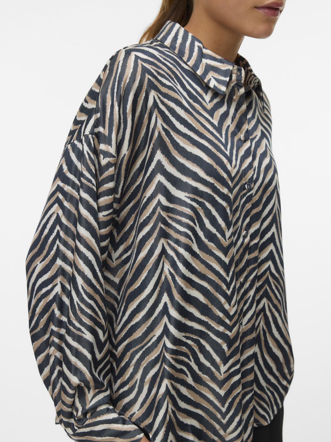 VMVINA Shirt - Black - VERO MODA & VILA Bergvik